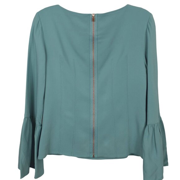 Womens 4 Robins Egg Blue Whimsigoth Fairycore Boho Cottagecore Summer Blouse Top - Picture 2 of 12